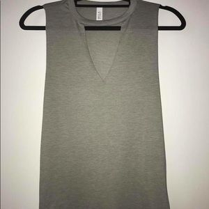 Cutout tank
